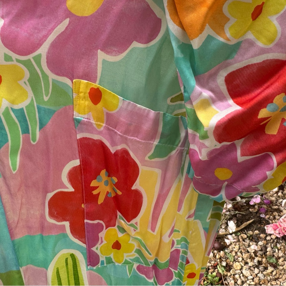 (RESERVE FOR IVORY ROSE) Spell and the Gypsy Margi Hour Floral Robe S/M - Picture 4 of 6
